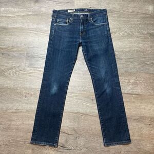 AG Adriano Goldschmied Men's Slim Jeans - Dark Blue